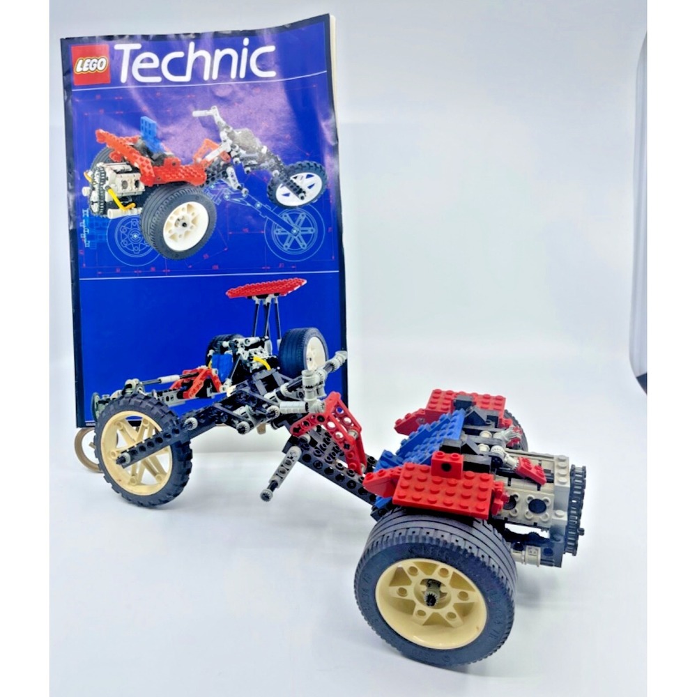 Vintage 1993 LegoTechnique Street Chopper,100% complete,384 pieces,box,instructi - Picture 13 of 16